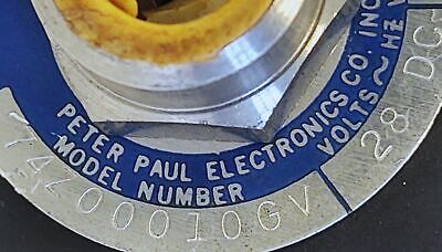Peter Paul Electronics 74Z00010GV 28 VDC Solenoid Valve