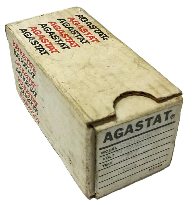 Agastat SSC12ADA 120 V AC/DC 2-60 Second On-Delay 8-Pin Time Delay Relay