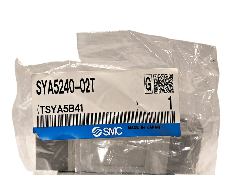 SMC SYA5240-02T Air-Operated Valve w/ Manifold and 1/4 in NPTF Ports