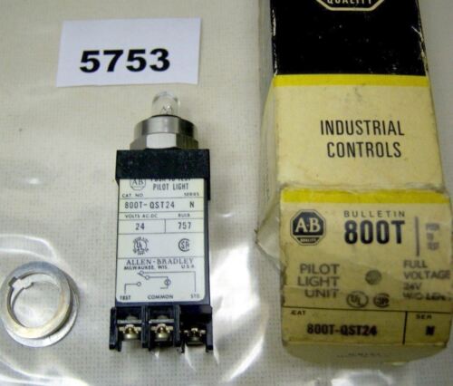 Allen-Bradley Pilot Light 800T-Qst24 24 V Dc