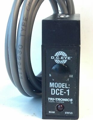 Tri-Tronics DCE1V1 12-24 V DC DC Eye Convergent Beam Photoelectric Sensor