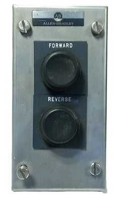Allen-Bradley 800R-2HB4 600 V AC 5 A Pushbutton Staion in 304 2B SS Enclosure