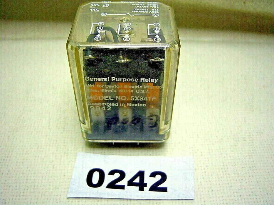 Dayton Relay 5X841F Plug In