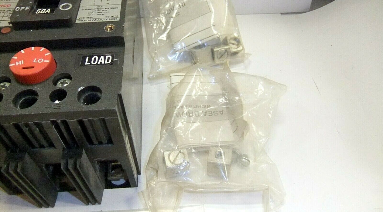 ABB UXAB 727131 R 709 3P 480VAC 50AMP CIRCUIT BREAKER