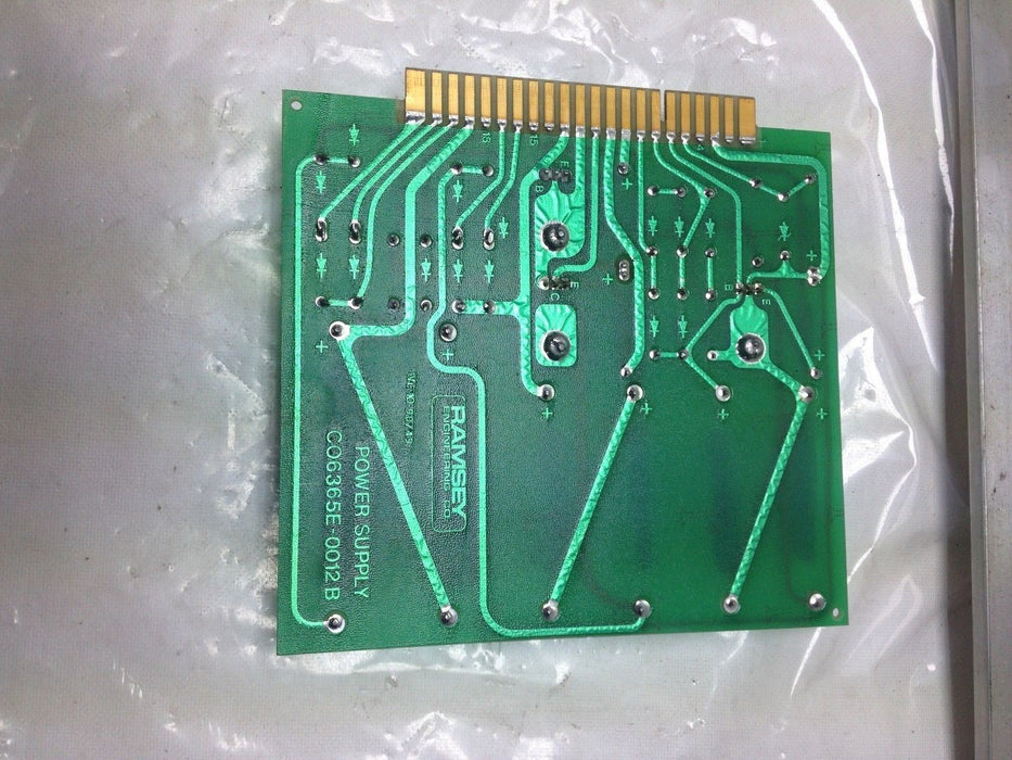 RAMSEY ENGINEERING C06365E-0012B POWER SUPPLY BOARD