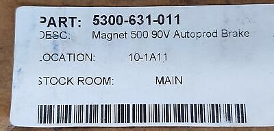Warner Electric Brake $ Clutch 5300-631-011 Magnetic Autoprod Brake