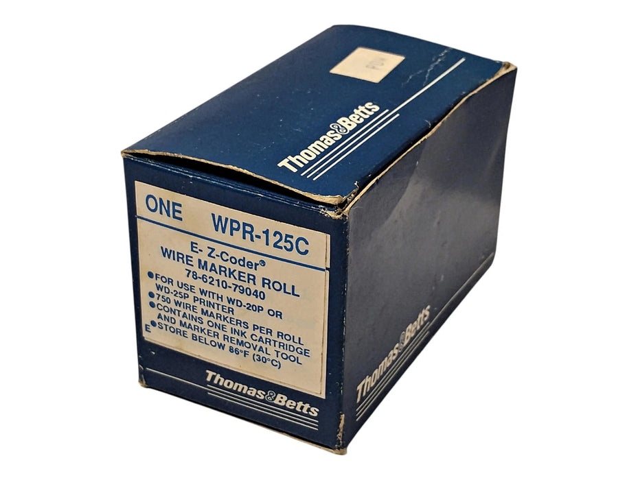 Thomas Betts WPR-125C Wire Marker Roll