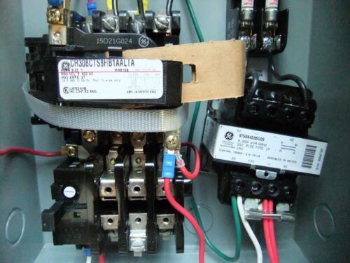 Ge Magnetic Starter In Enclosure CR308CTS8HB1AALTA