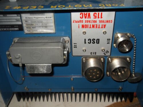 1 INDRAMAT DSC1.7-50 SERVO MOTOR CONTROL