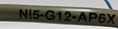 Turck NI5-G12AP6X G-Barrel Sensor with Cable