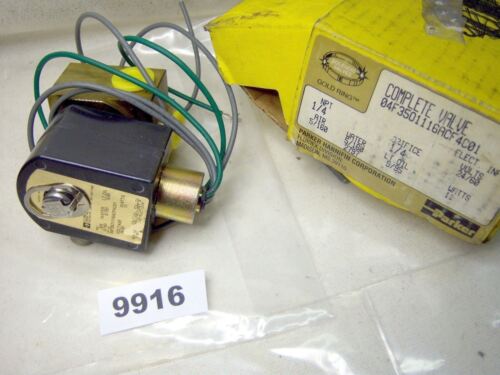 Parker Valve 04F35001116ACF4C01 1/4" 5/160 Volts 24/60