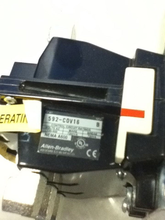 Allen-Bradley 592-COV16 SERIES B RELAY- NO BOX