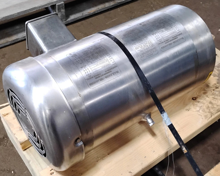 Baldor 37M480S803G1 230/460 V 865 RPM 3 HP 215TYZ Stainless Steel Washdown Motor