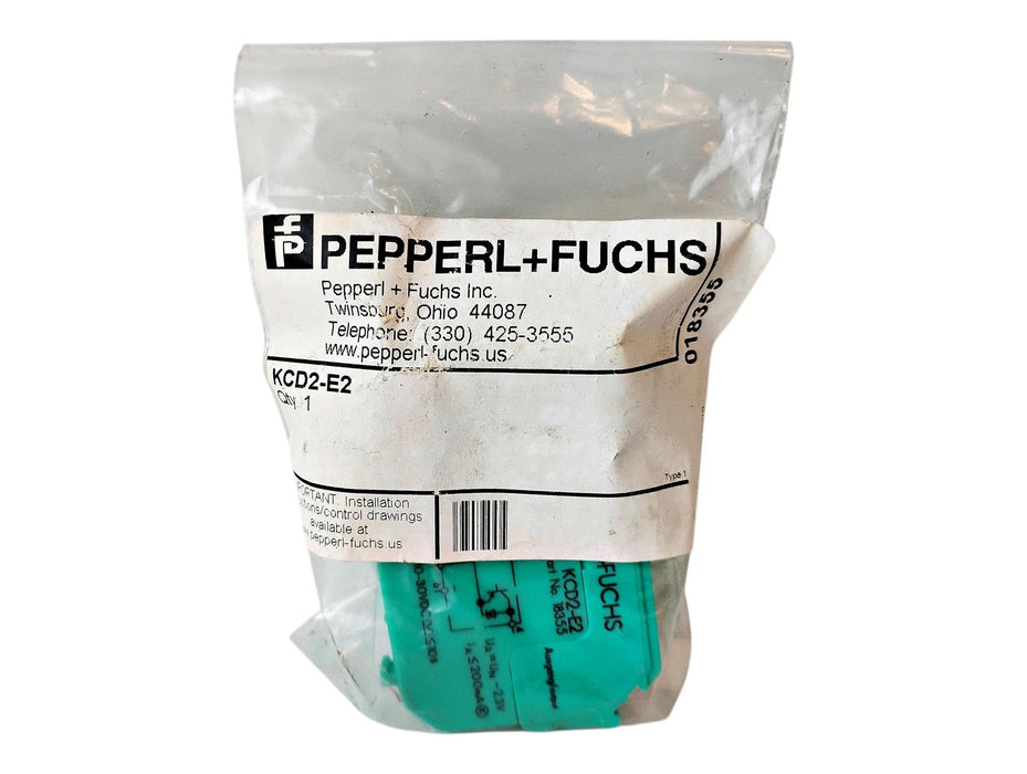 Pepperl KCD2-E2 18355 10-30 V DC Sensor Output Interface Terminal