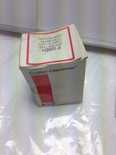 3 Cutler-Hammer H2001-3 HEATER ELEMENT