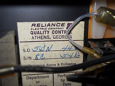 1 Reliance ELECTRIC 8C54D 3/4 HP IMPAK V*S DRIVE