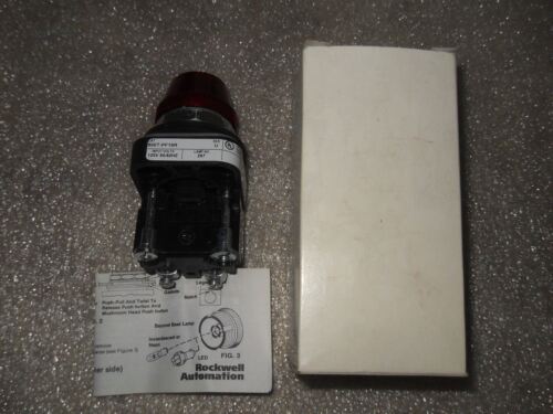 1 Allen-Bradley 800T-PF16R RED PILOT LIGHT