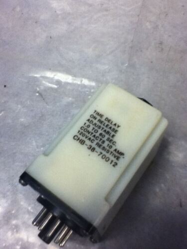 POTTER & BRUMFIELD CHB-38-70012 TIME DELAY RELAY