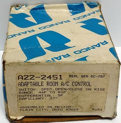 Ranco A22-2451 A/C Control