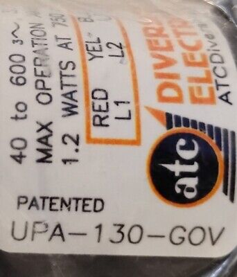ATC Diversified Electronics UPA-130-GOV 40-600 VAC 30-1000 VDC Voltage Detector