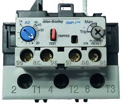 Allen-Bradley 193-A2J2 14-45 A Adjustable Range Overload Protection Relay