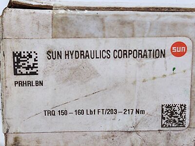 Sun Hydraulics PRHRLBN Hydraulic Pressure Reducing Valve