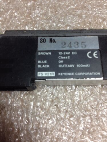 Keyence Corp FS-V21R Photoelectric Fiber Optic Amplifier