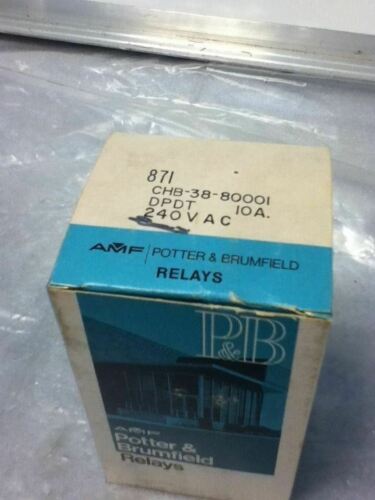 POTTER & BRUMFIELD CHB-38-80001 TIME DELAY RELAY