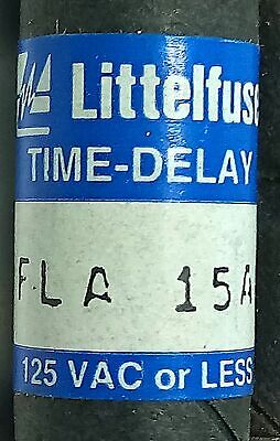 Littelfuse FLA-15A 125 V AC 15 A Dual Time-Delay Fuses