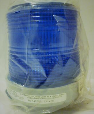 Edwards Signaling 48LEDB-N5 Blue Beacon Light