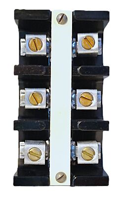 Allen-Bradley 1492-50X 600 V 115 A 3 Pole Aluminum Power Distribution Block