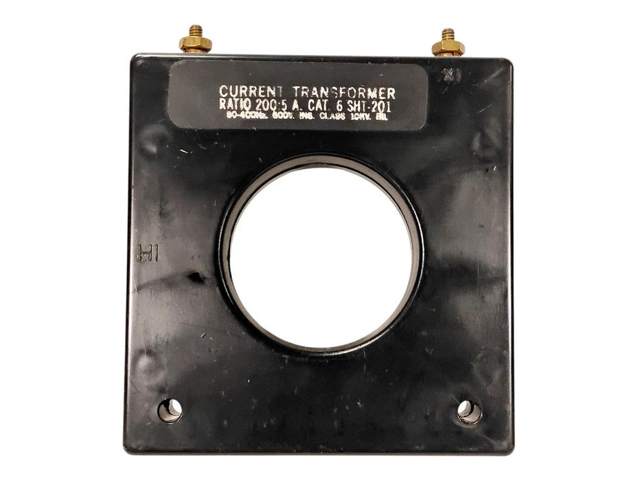 Electro-Meters 6SHT-201 600 V AC 200:5 A Current Transformer