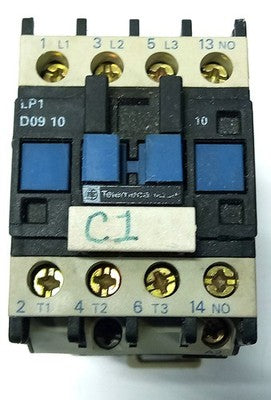Telemecanique LP1-D0910BD 023360 600 v AC 9 A Contactor w/ 24 V DC Coil