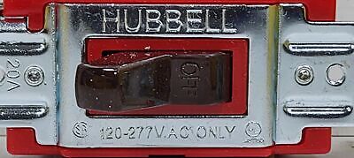 Hubbell 1221B Single Pole 20 A 120/277 VAC Toggle Switch