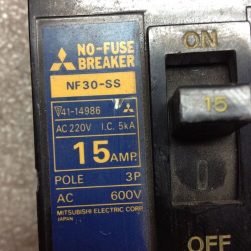 MITSUBISHI NF30-SS NO-FUSE BREAKER