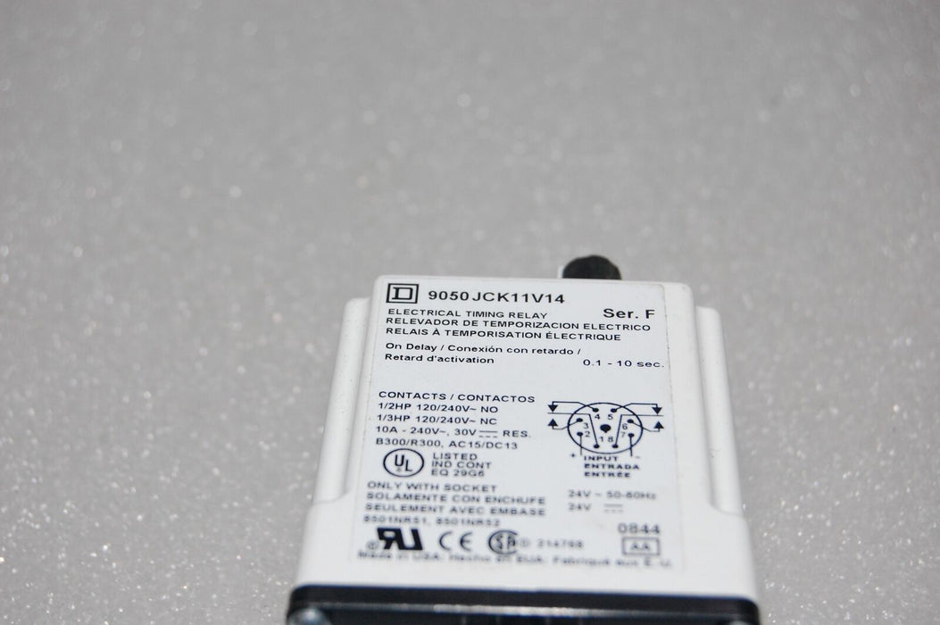 Square D 9050JCK11V14 Timing Relay