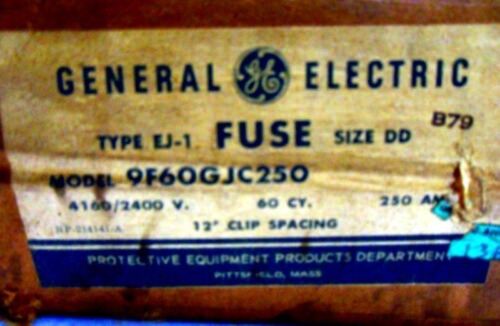 1 GE 9F6OGJC250 Fuse Cartridge