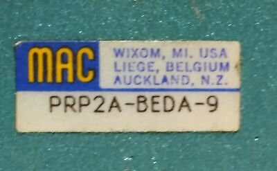 MAC Valve MV-P2A-AADB-DM-DFFP-1DS9 Valve Assembly