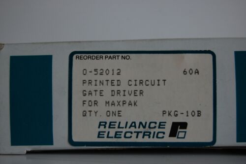 Reliance Gate Driver 0-52012