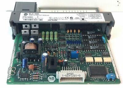 Allen-Bradley 1746-NO4V Ser A SLC 500 Analog Output Module