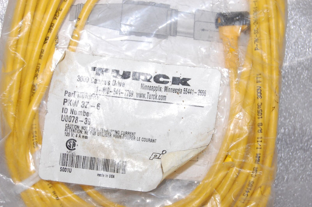 Turck Cable PKW3Z-6
