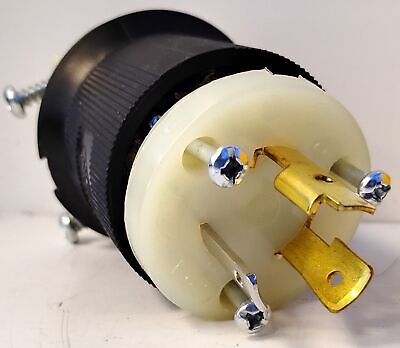 Hubbell HBL2311CN 20 A 125 V 2 P Twist-Lock Plug
