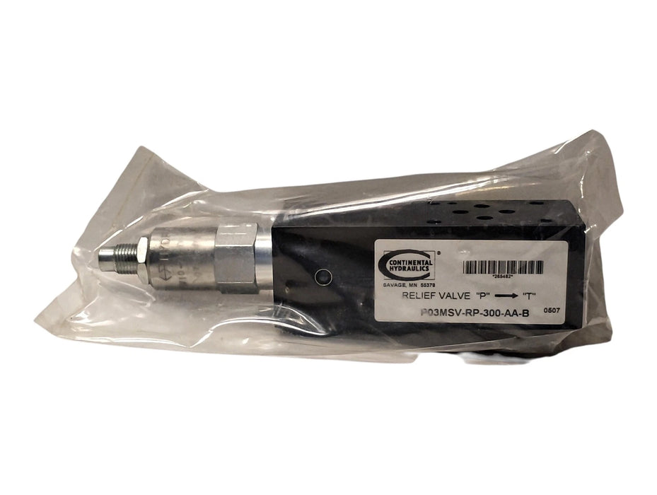Continental Hydraulics P03MSV-RP-300-AA-B 265482 Hydraulic Pressure Relief Valve