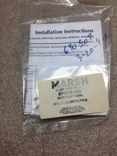 Videojet Sp353343 Ink Nozzle