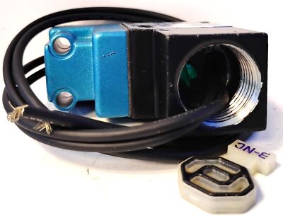 MAC Valves 130B-111CAAA 110/120 V AC 150 psi 3-Way Solenoid Valve