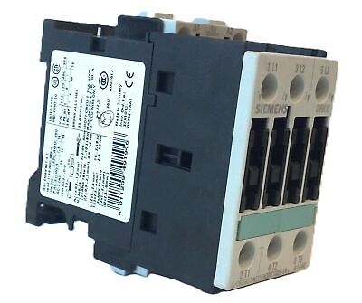 Siemens 3RT1025-1AD20-1AA0 42 V AC Coil 17 A 3 P Size 0 Contactor
