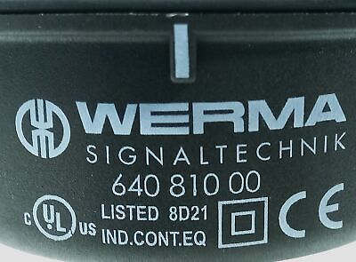 WERMA 640.810.00 Stacklight Base w/ Gasket