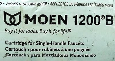 Moen 1200B Cartridge for Single Handle Faucet