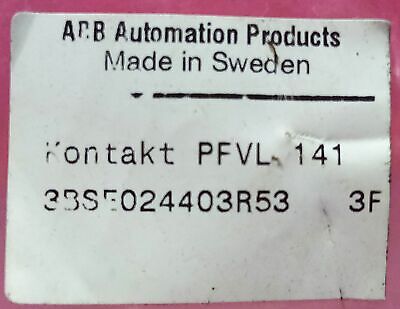 ABB PFVL-141 3BSE024403R53 Stainless Steel Vacuum Valve