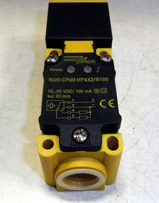 Turck Proximity Sensor NI20-CP40-VP4X2/S100
